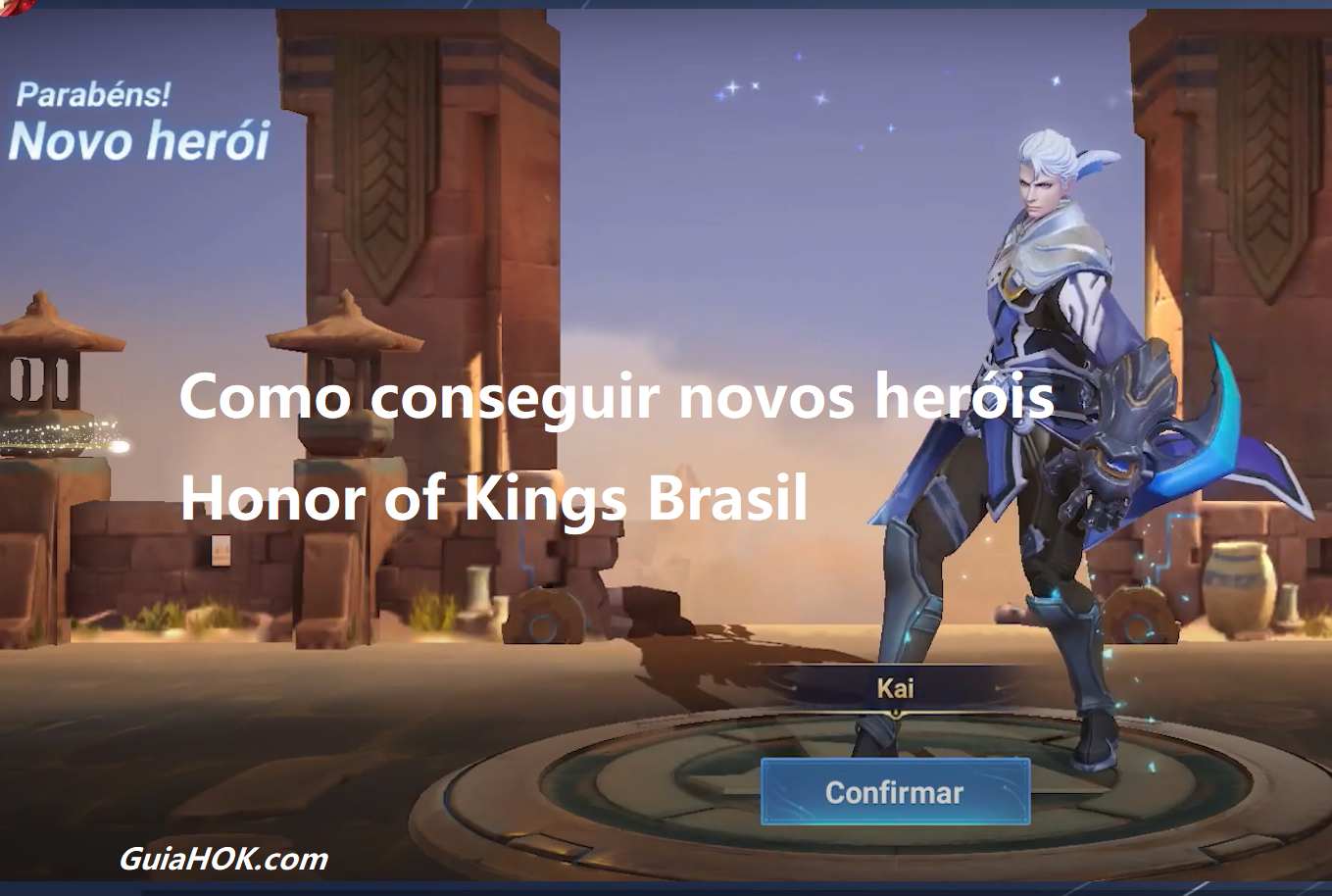 Como conseguir novos heróis em Honor of Kings Brasil